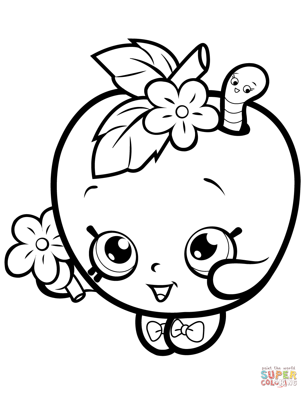 Apple Blossom coloring #10, Download drawings