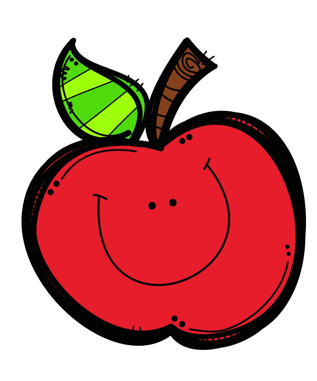 Apple clipart #2, Download drawings