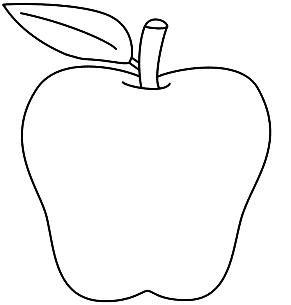 Apple coloring #18, Download drawings