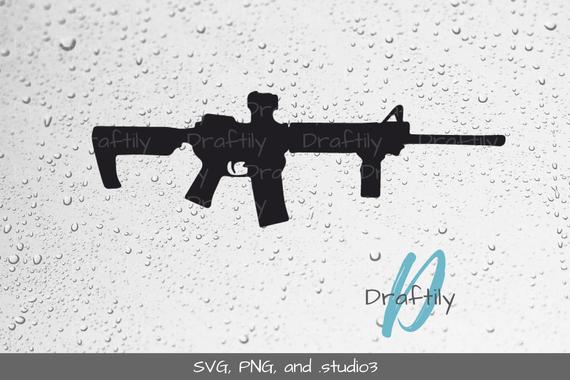 ar 15 svg #1244, Download drawings