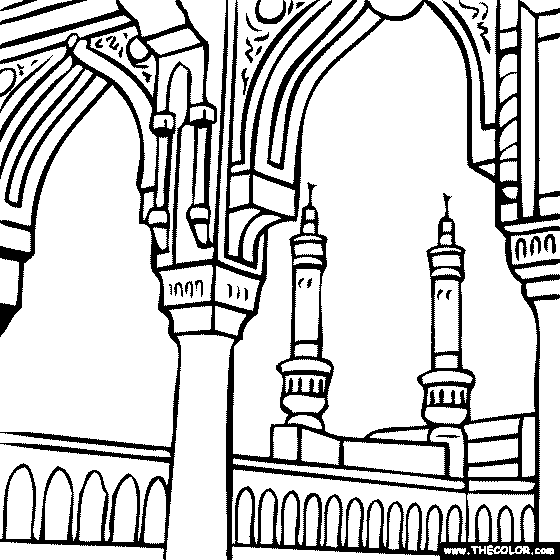Arabia coloring #15, Download drawings