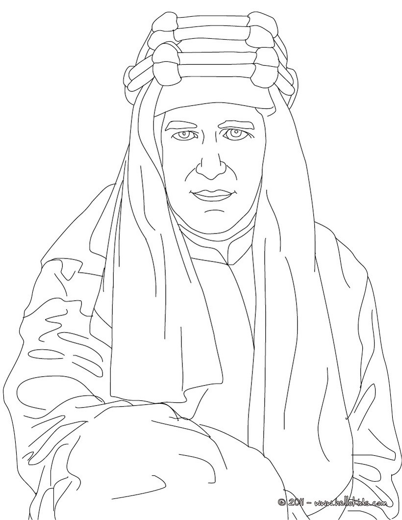 Arabia coloring #2, Download drawings