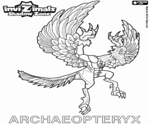 Archaeopteryx coloring #16, Download drawings