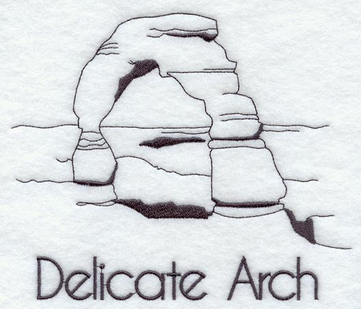Arches National Park coloring #2, Download drawings
