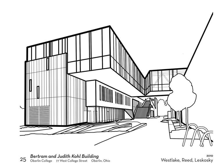 Architecture coloring #10, Download drawings