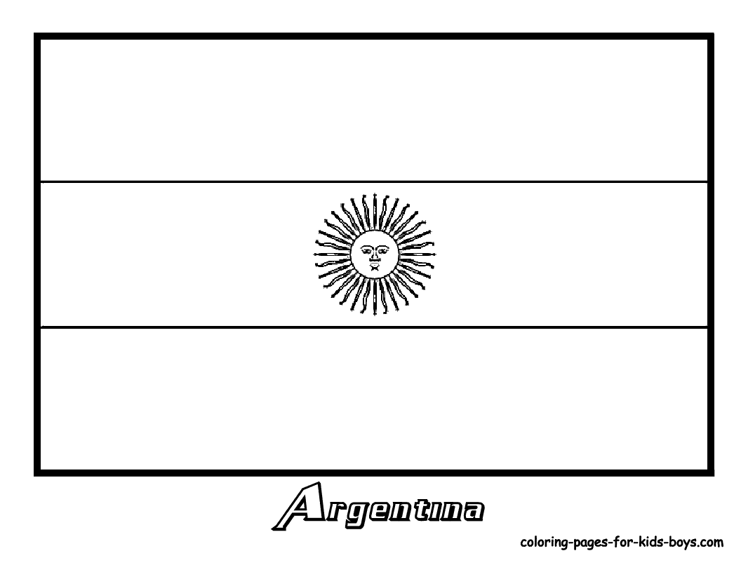 Argentina coloring #18, Download drawings