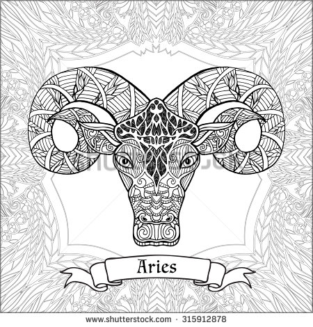 Aries coloring #2, Download drawings