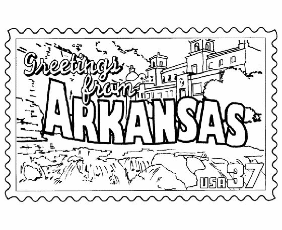 Arkansas coloring #19, Download drawings