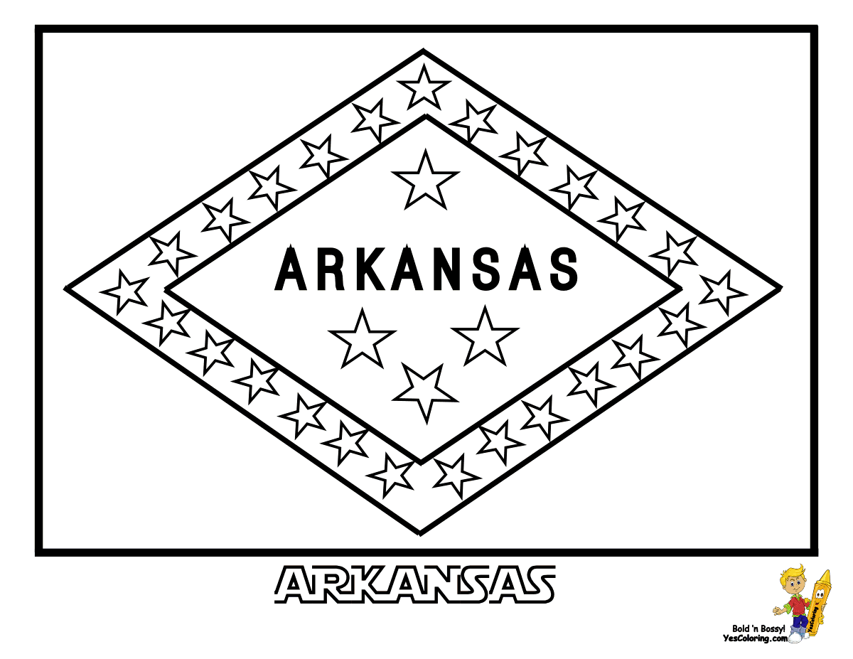 Arkansas coloring #20, Download drawings