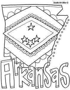 Arkansas coloring #15, Download drawings