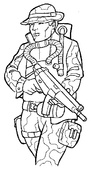 Army coloring #6, Download drawings