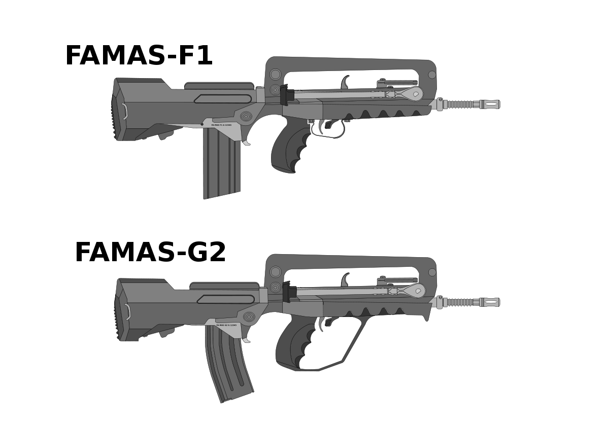 Assault Rifle svg #1, Download drawings