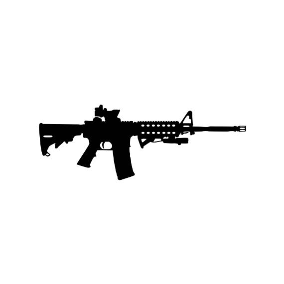 Assault Rifle svg #7, Download drawings