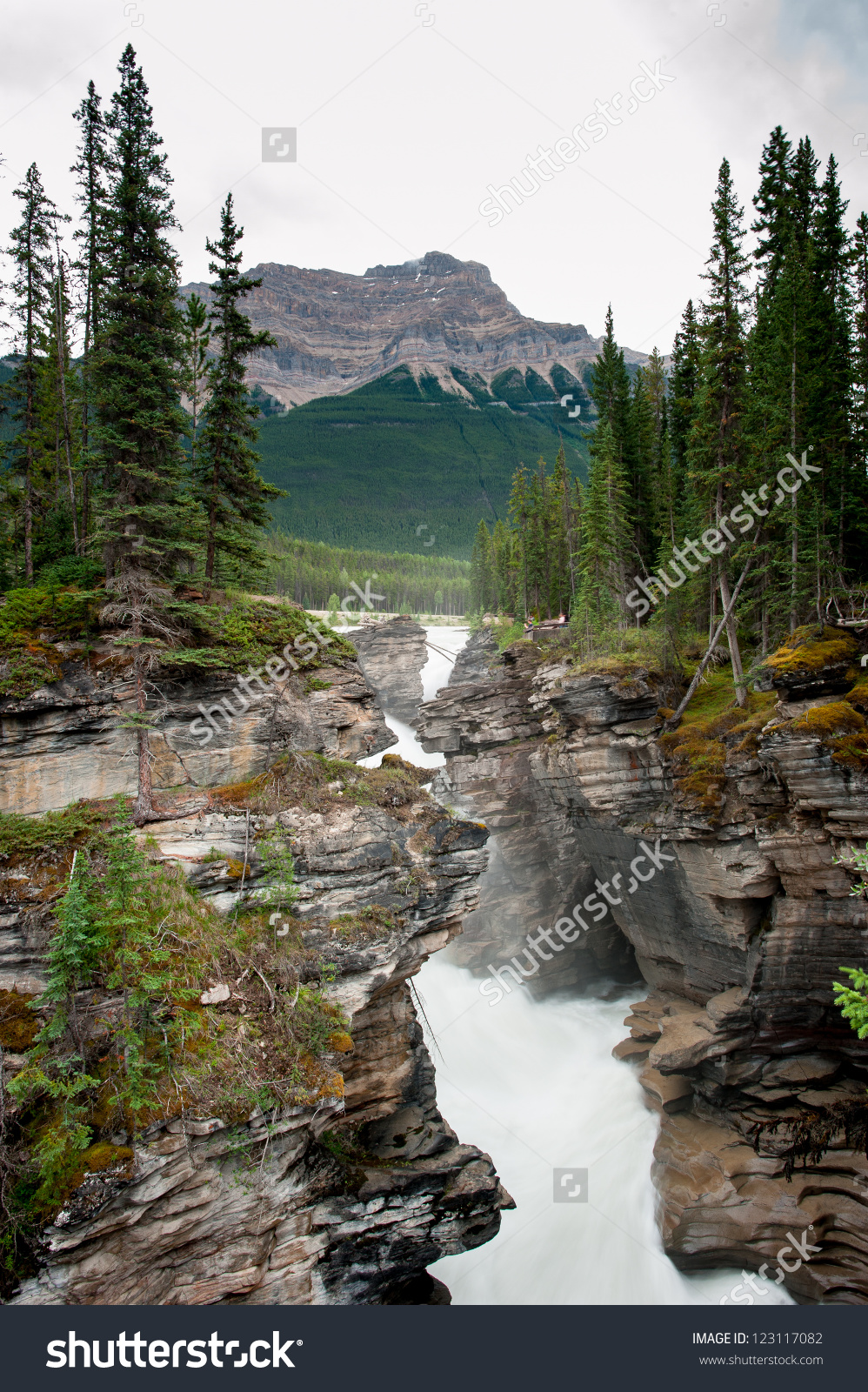 Athabasca Falls clipart #1, Download drawings