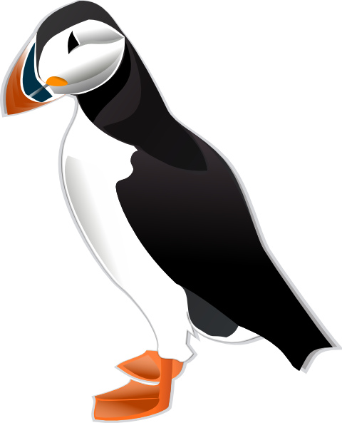 Puffin clipart #18, Download drawings