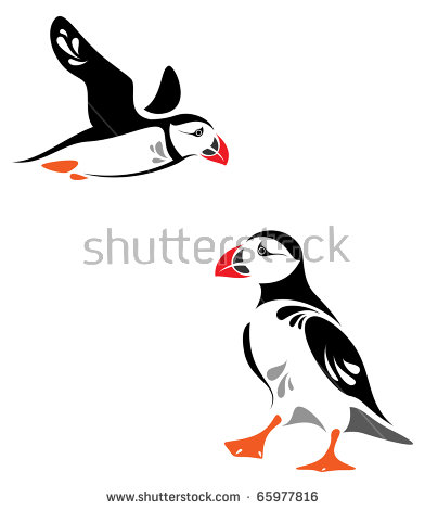 Puffin svg #18, Download drawings