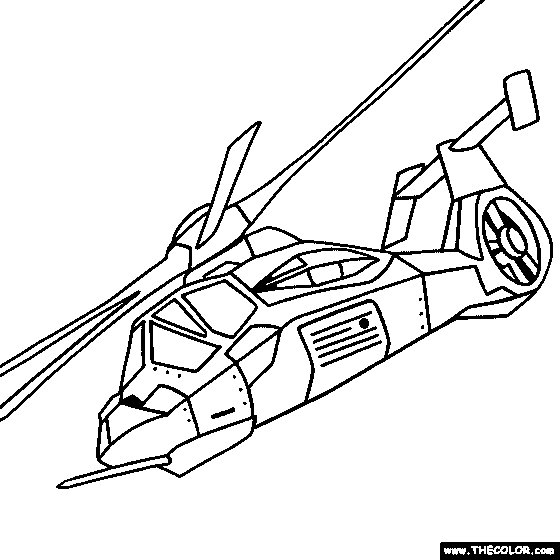 Attack Helicopter coloring #6, Download drawings