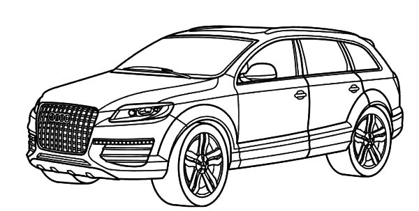 Audi coloring #3, Download drawings