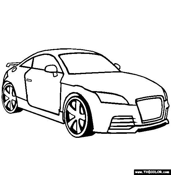 Audi coloring #14, Download drawings
