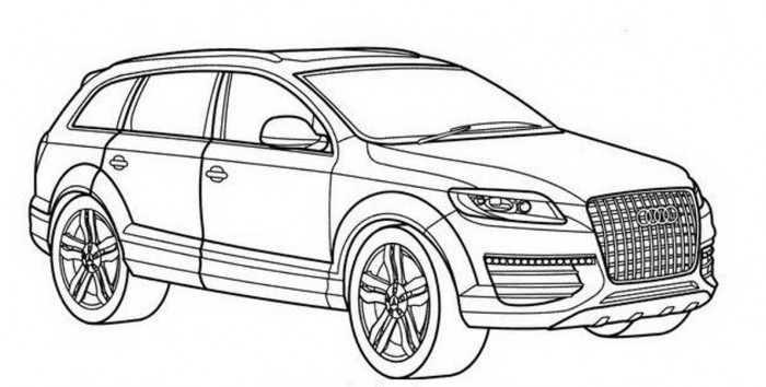 Audi coloring #18, Download drawings