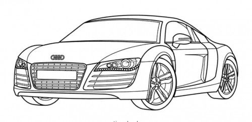 Audi coloring #16, Download drawings