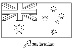 Australia coloring #15, Download drawings