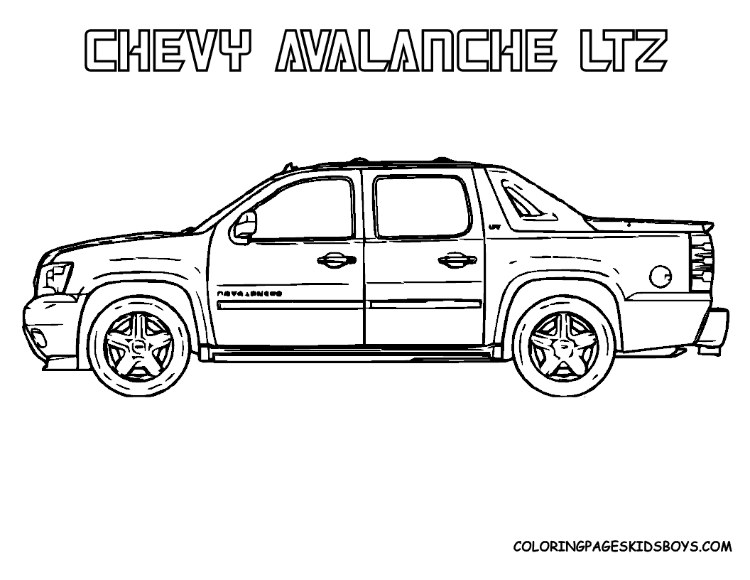 Avalanche coloring #1, Download drawings