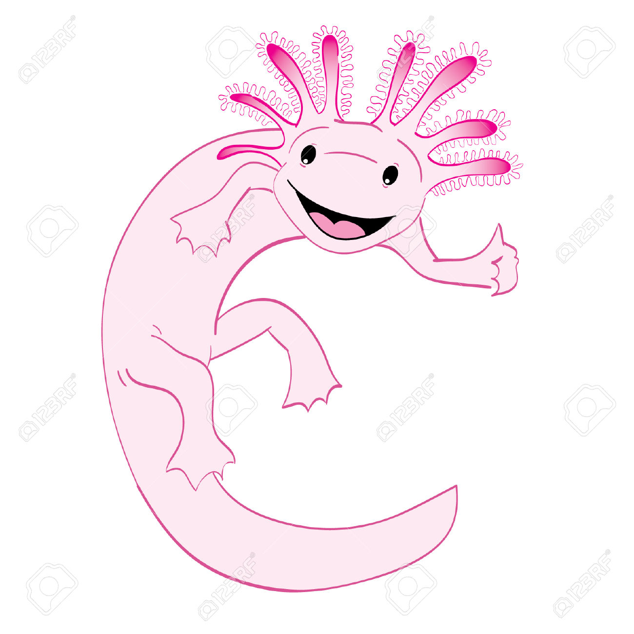 Axolotl clipart #16, Download drawings