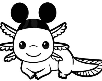 Axolotl svg #5, Download drawings