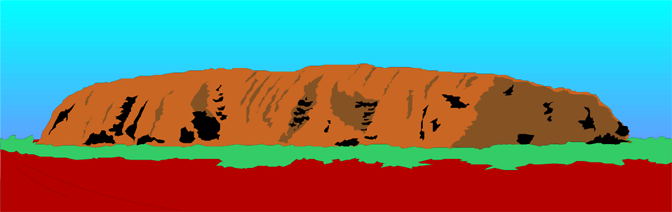 Uluru clipart #4, Download drawings