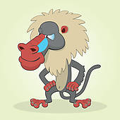 Baboon clipart #9, Download drawings