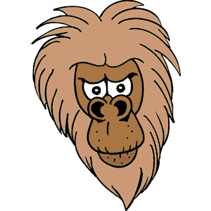 Baboon svg #4, Download drawings
