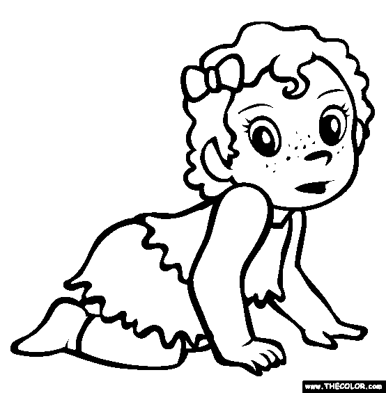 Baby coloring #17, Download drawings