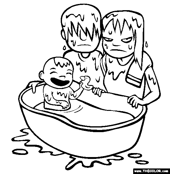 Baby coloring #18, Download drawings