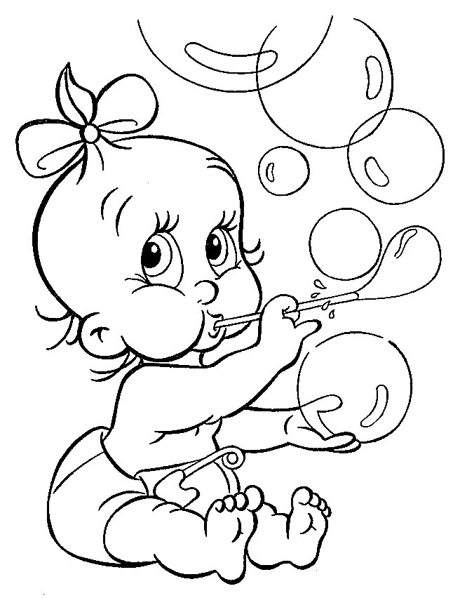 Baby coloring #8, Download drawings