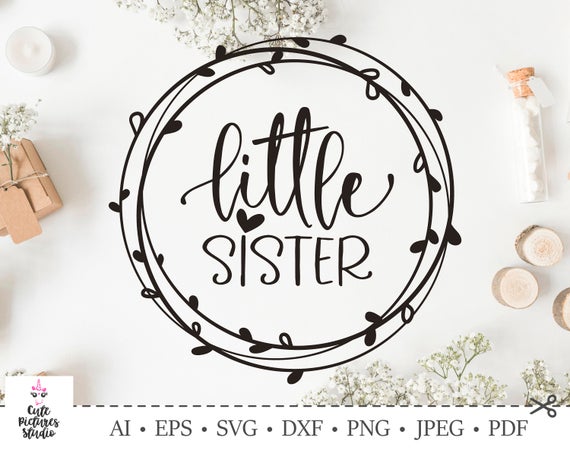 big sister little sister svg #746, Download drawings