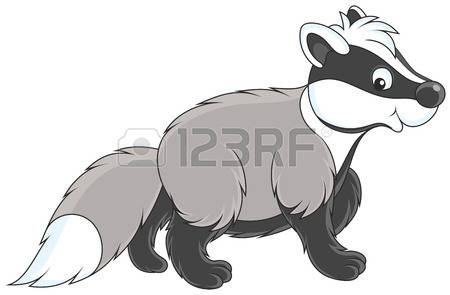 Badger clipart #14, Download drawings
