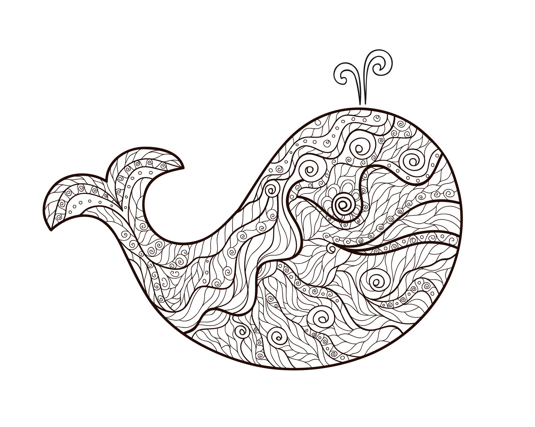 Baleine coloring #4, Download drawings