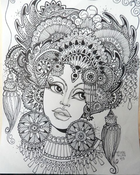 Bali coloring #17, Download drawings
