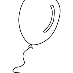 Balloon coloring #3, Download drawings