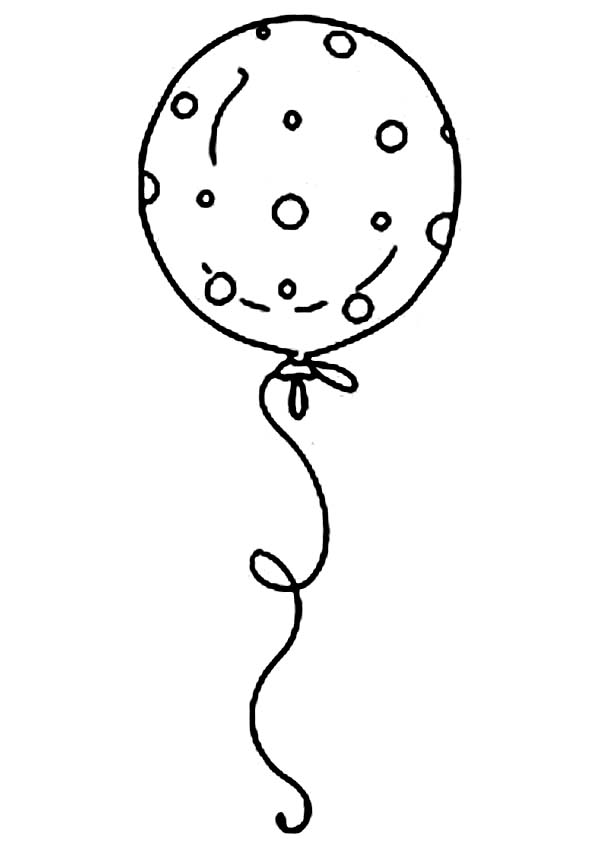 Balloon coloring #4, Download drawings