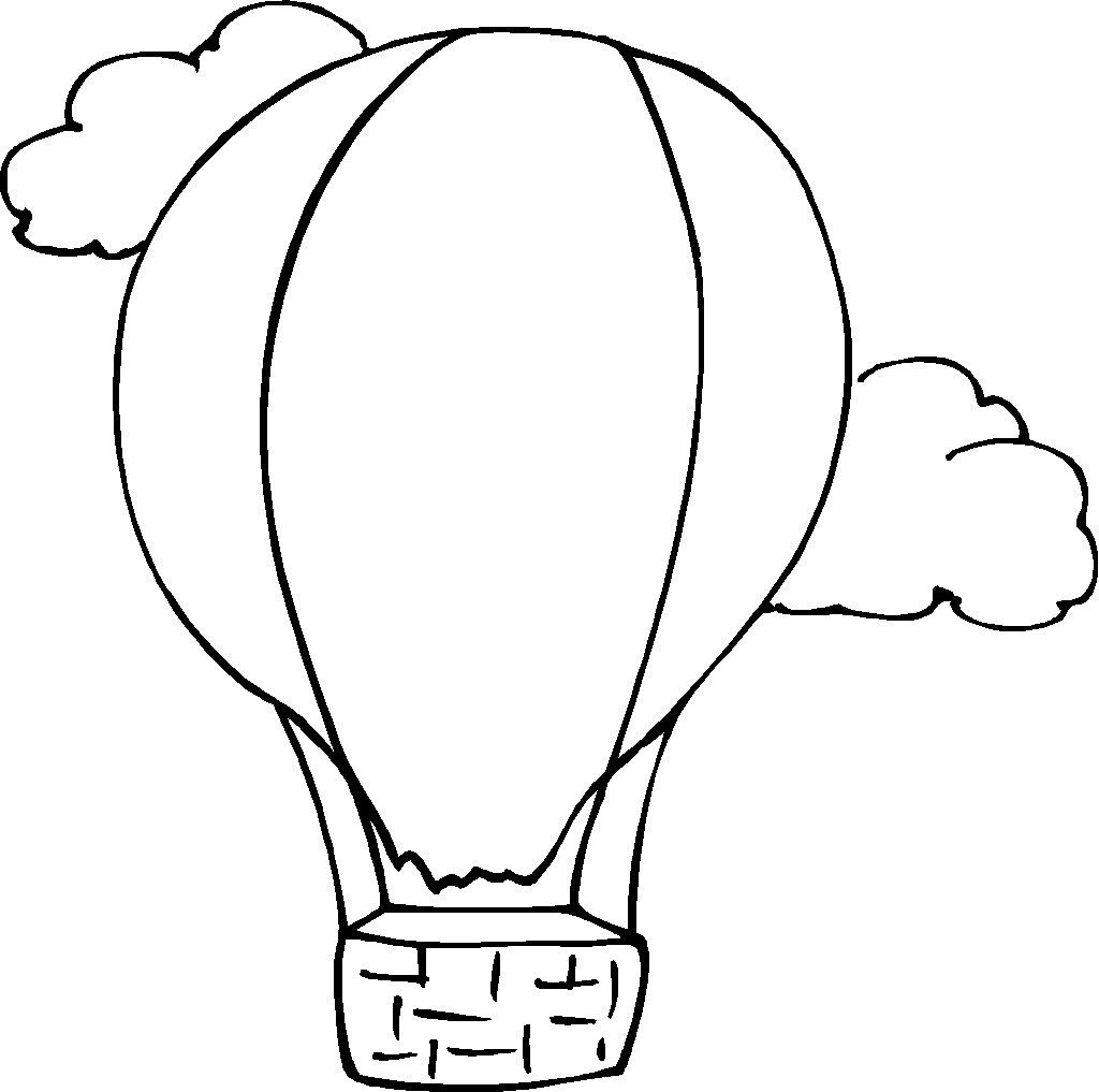 Hot Air Balloon coloring #20, Download drawings