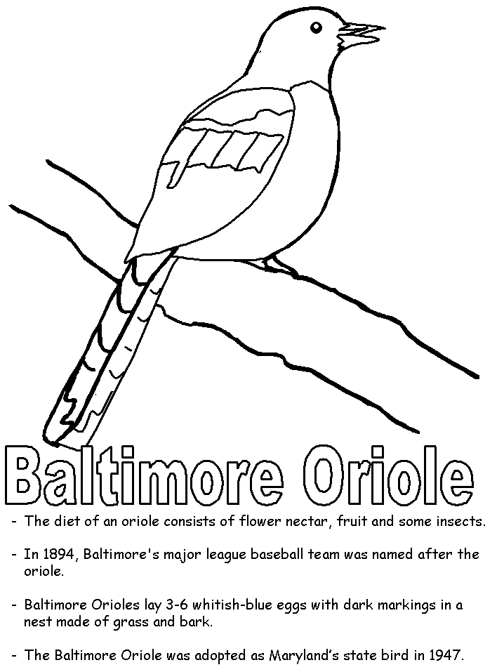Baltimore coloring #19, Download drawings