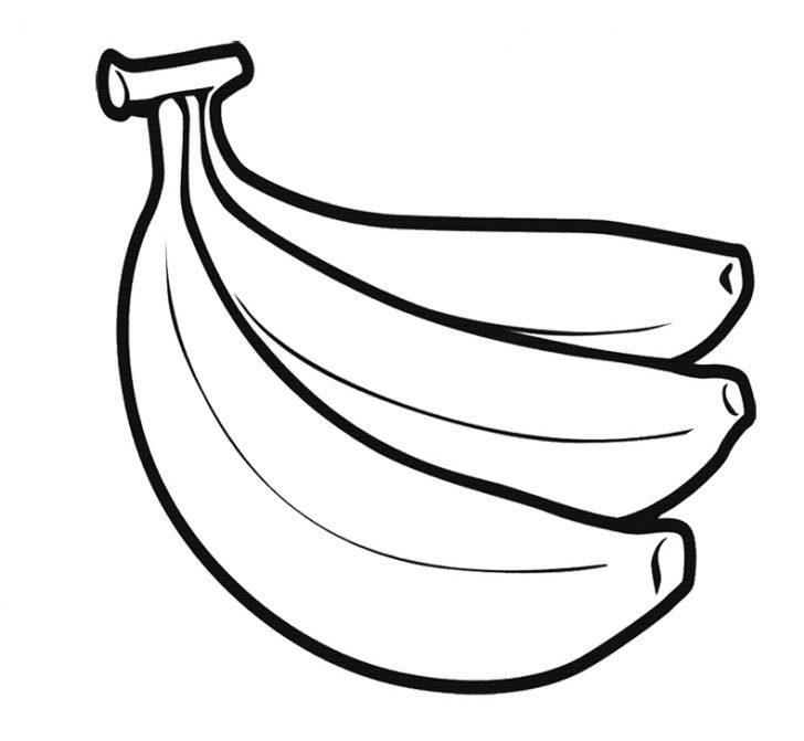 Banana coloring #12, Download drawings
