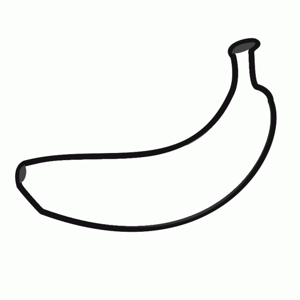 Banana coloring #7, Download drawings