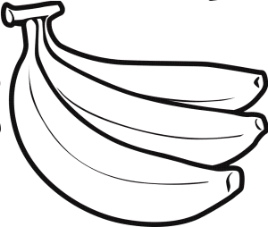 Banana coloring #14, Download drawings