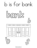 Banks coloring #2, Download drawings