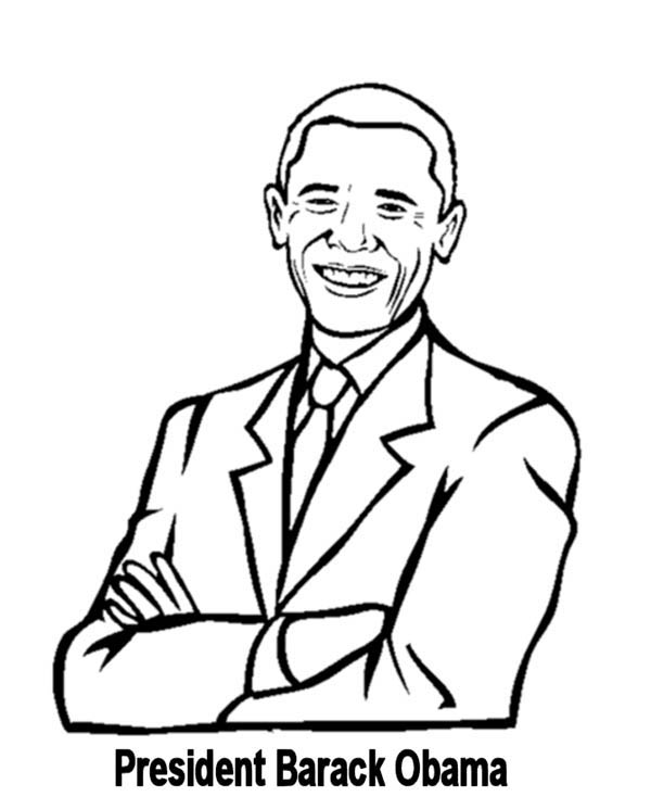 Barack Obama coloring #16, Download drawings