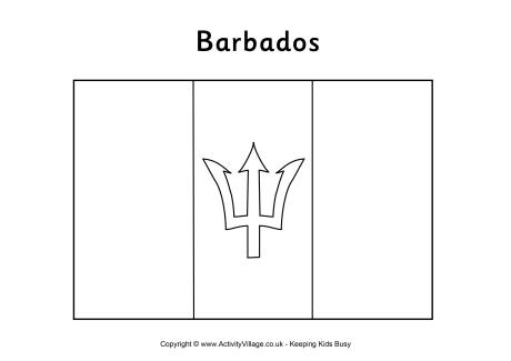 Barbados coloring #2, Download drawings
