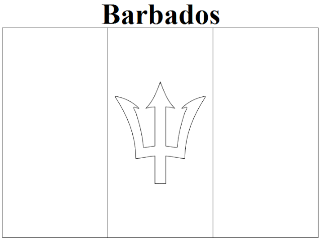 Barbados coloring #1, Download drawings